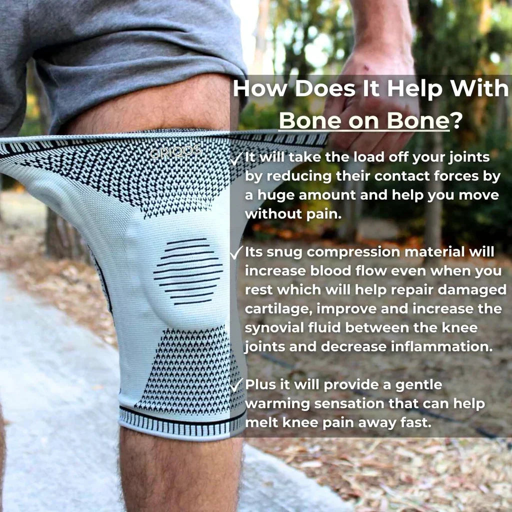 Rivento Kniebandage Pro für den Alltag und den täglichen Gebrauch