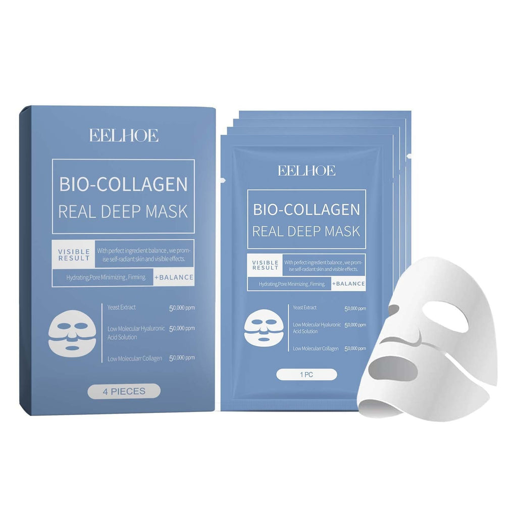 Bio-Collagen Hydrating Sheet Mask By Aurelia Glow For Glowing Skin