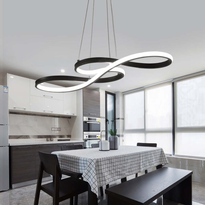 Durell Musical Note Pendant Light, Black & Gold | Fioriscas