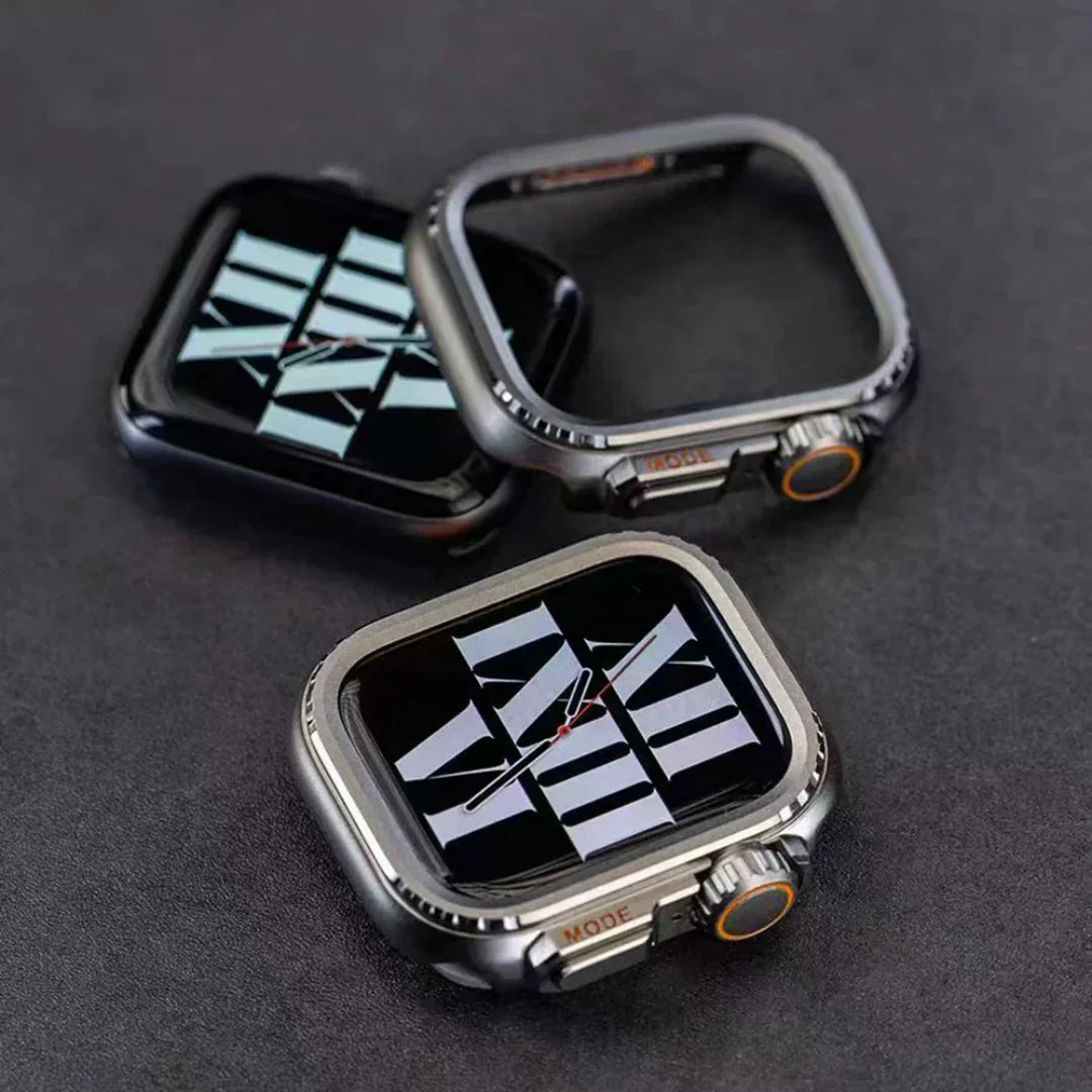 Apple Watch Case in Aluminum, AeroGuard Rugged Protective Shell