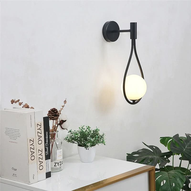 set of 2 lamps with Nordic flair & high-quality metal - Fioriscas