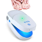 Dispositivo de luz para el cuidado de uñas con clip, doble haz de 905 nm y 470 nm, recargable