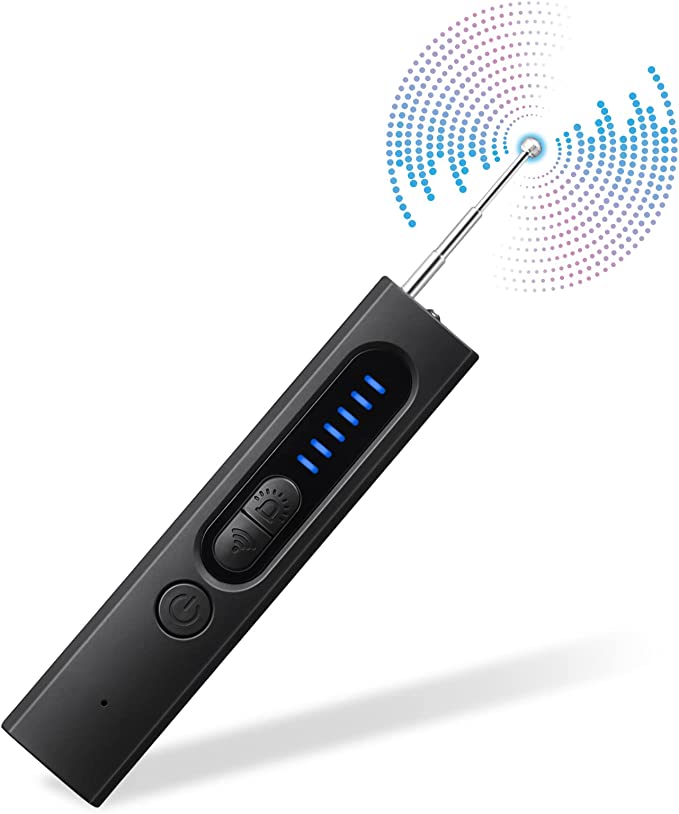 Detector portabil de semnal RF, localizează camere ascunse și dispozitive GPS de urmărire