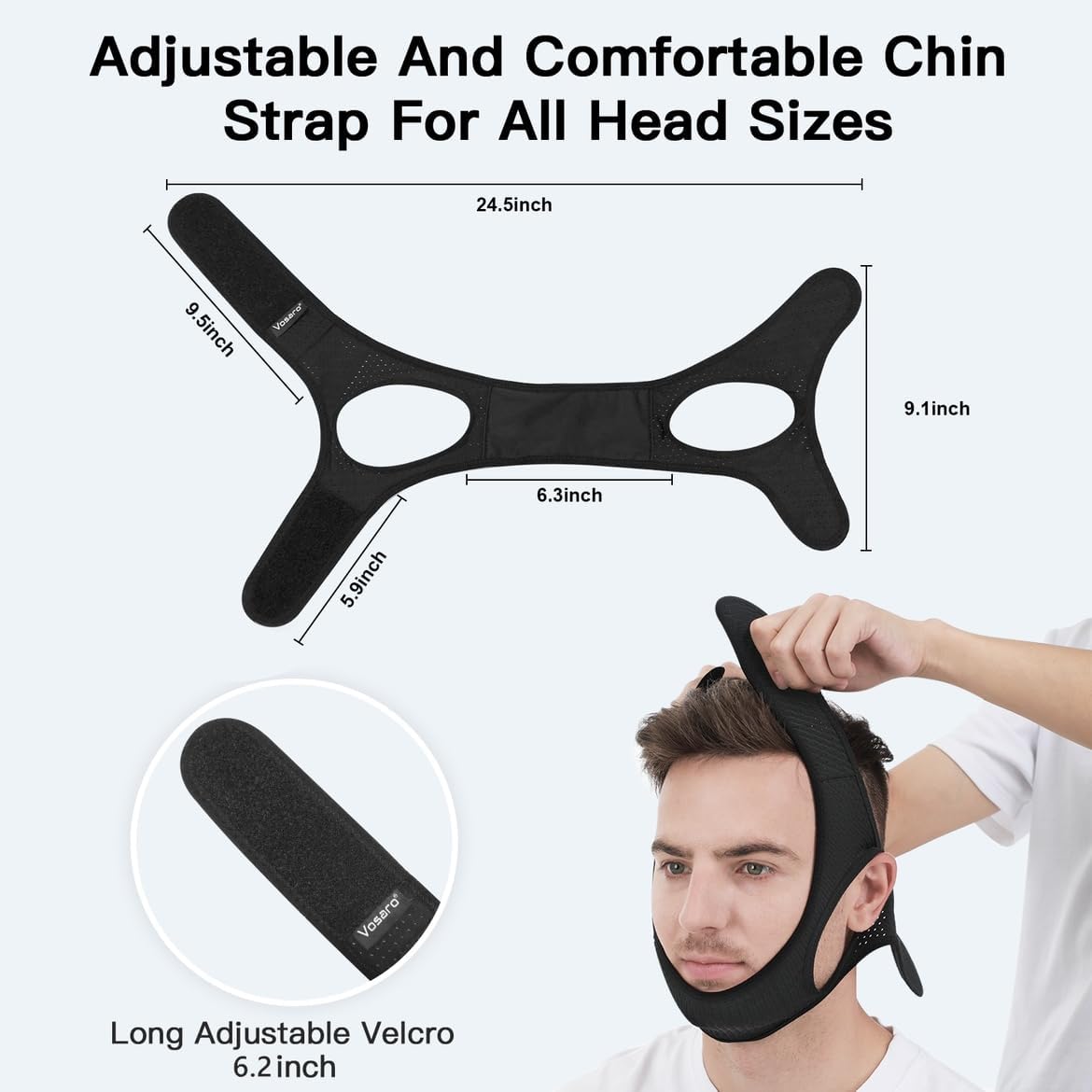 Sangle de menton anti-ronflement SomniSeal pour un confort nocturne