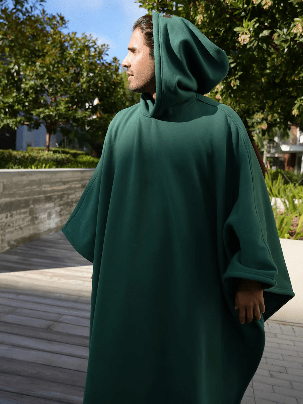 Camisola com capuz ponderada ArcticFlare NovaWeave, conforto calmante em polar