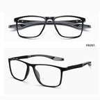 Óculos de leitura progressivos, lentes ultraleves com filtro de luz azul, 5 cores