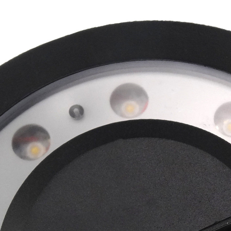 Ray Wall Lamp Flying Saucer, Metal LED, Black, Outdoor | Fioriscas