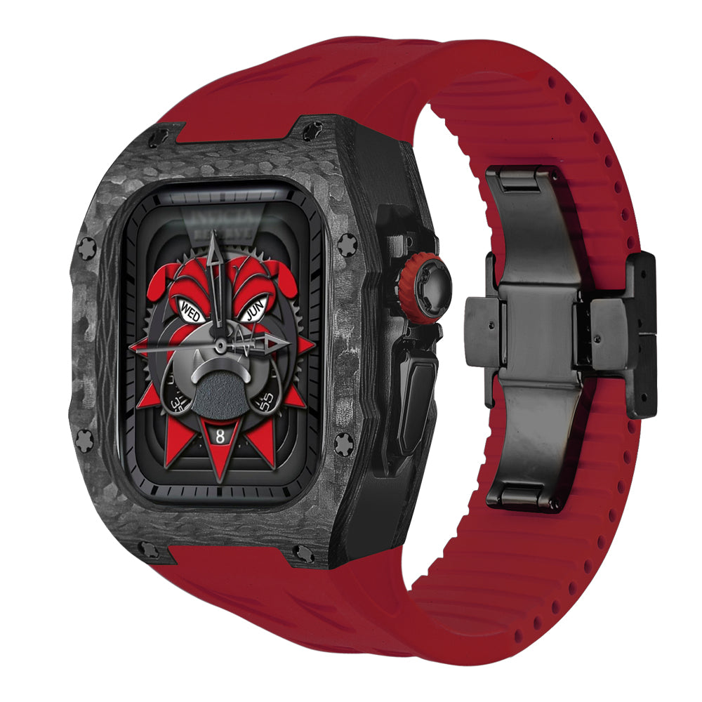 Novex Apple Watch Ultra Case, Titanium & Carbon Fiber Build