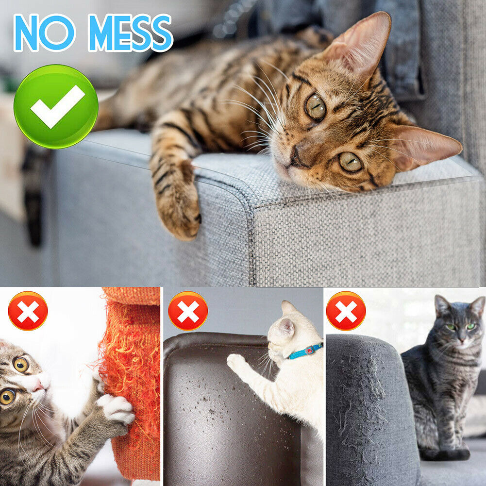 猫の引っかき防止家具保護パッド、PawShield 8ピースソファガードセット