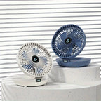 Ventilador USB plegable de pared, refrigeración personal ultrasilenciosa