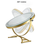 Dimmable LED Vanity Mirror, 360° Rotation, Touch Control, 15.8 In