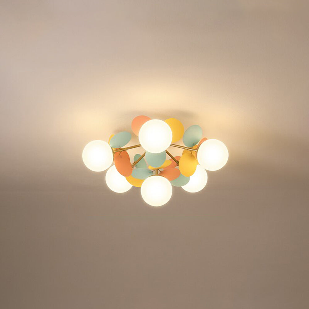 מנורת תלייה מאקריליק AstraLumen, תאורת LED זוהרת לחדרים מודרניים