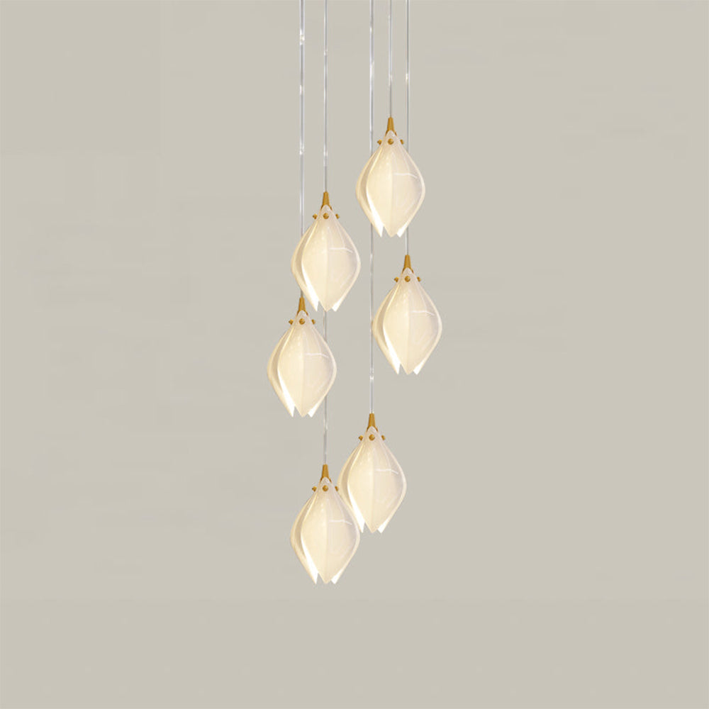 Olivia Luxury Metal Ceramic Pendant Light Living Room Bedroom | Fioriscas