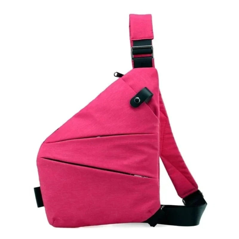 RFID-Blocking Anti-Theft Crossbody Travel Bag, Water-Resistant