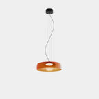 FjordLumen Glass Pendant Light, Warm LED Glow, Multi-Tier Design