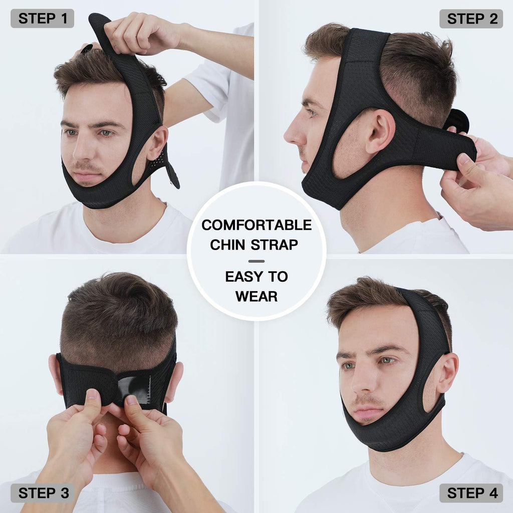 Sangle de menton anti-ronflement SomniSeal pour un confort nocturne