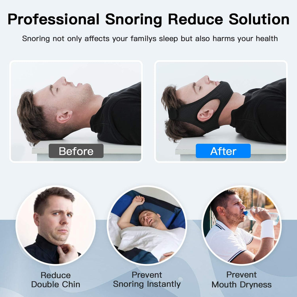 Sangle de menton anti-ronflement SomniSeal pour un confort nocturne