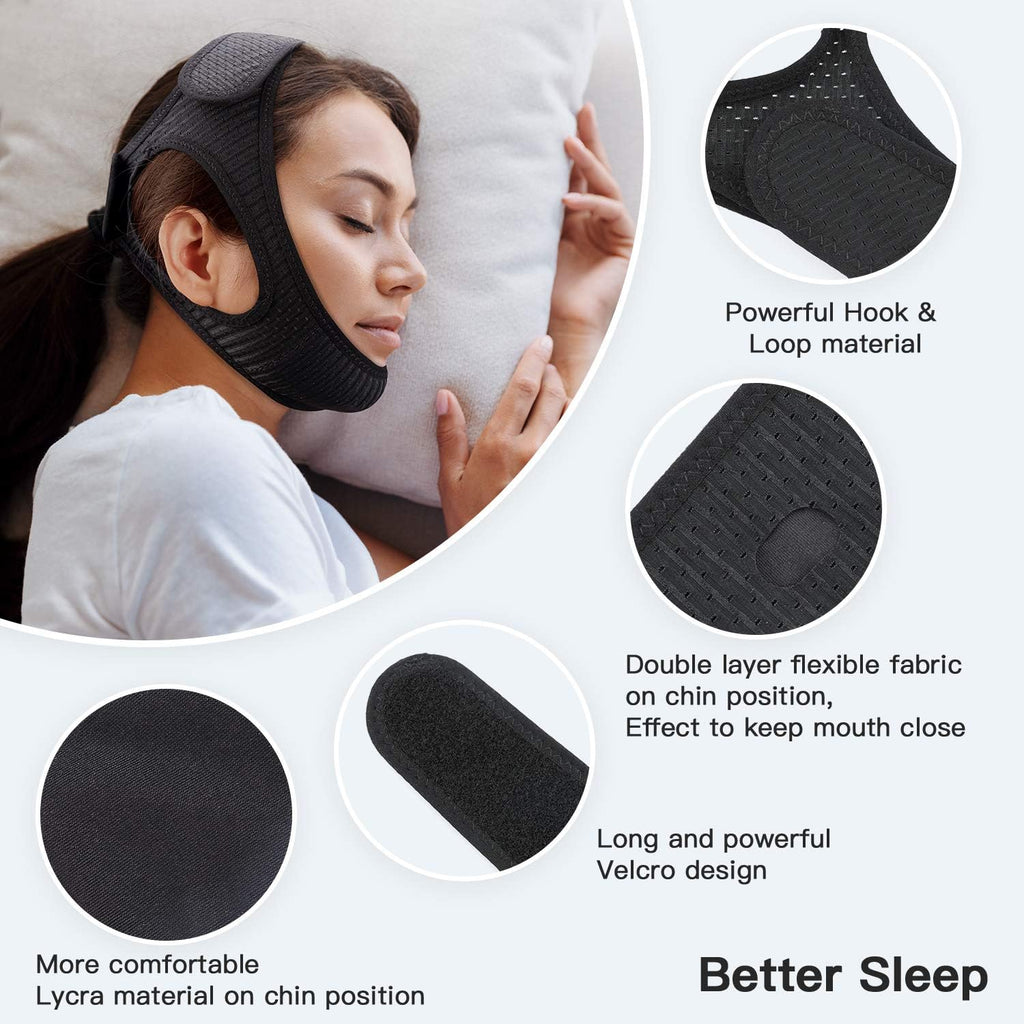 Sangle de menton anti-ronflement SomniSeal pour un confort nocturne
