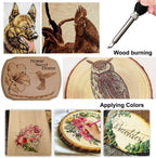 Kit de bolígrafo ajustable EmberArt para pirograbado y quemado de madera