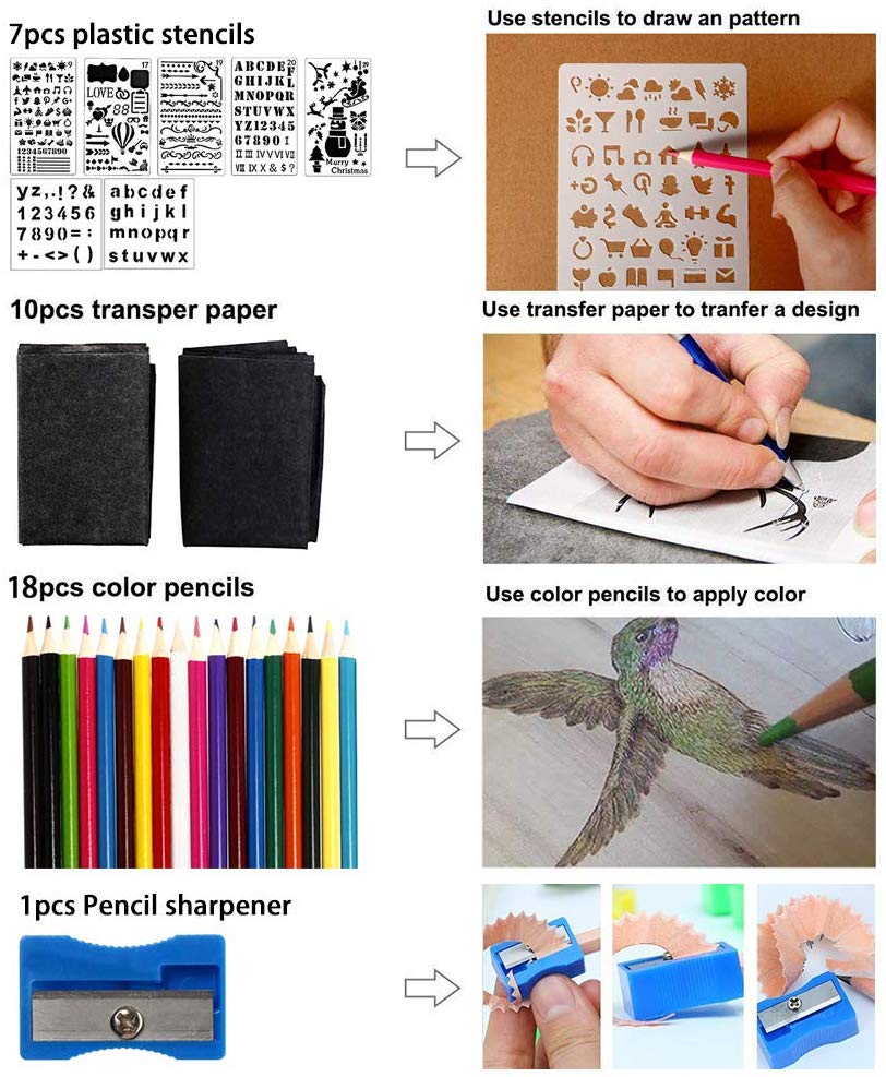 Kit de bolígrafo ajustable EmberArt para pirograbado y quemado de madera