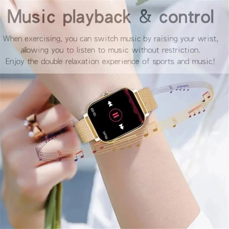 Chytré hodinky s Bluetooth voláním a dotykovým displejem, PulseWave