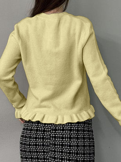 Pull Léger Boutonné en Maille I Collection Douceur & Détente