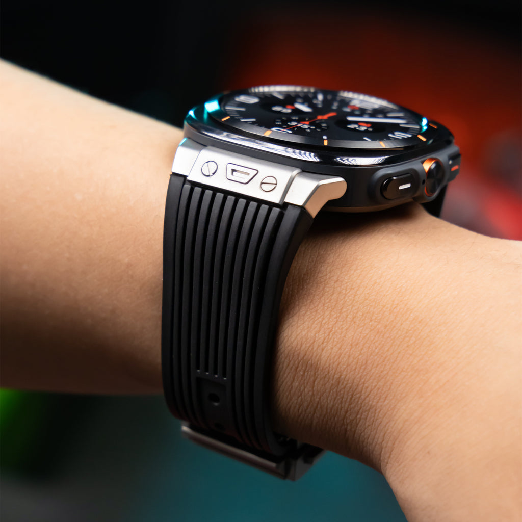 Samsung Watch Ultra silikonerem, Mavero formtilpasset pasform, foldespænde