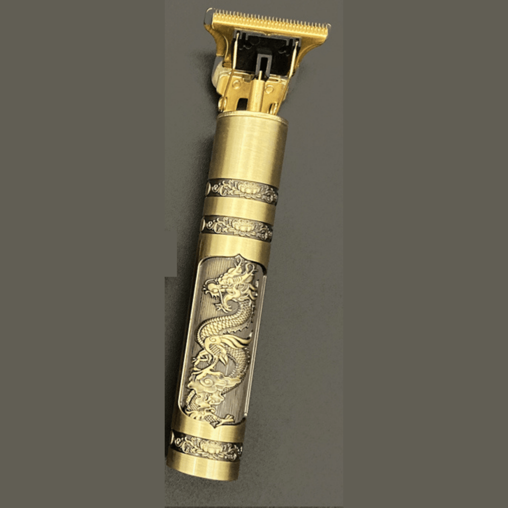 Rasoio vintage per barba con batteria e taglio di precisione per barba e capelli - Fioriscas