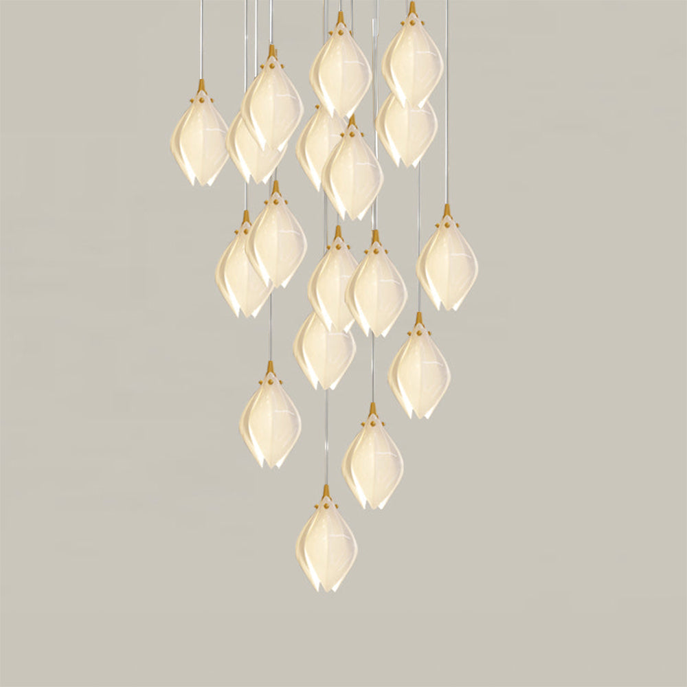 Olivia Luxury Metal Ceramic Pendant Light Living Room Bedroom | Fioriscas