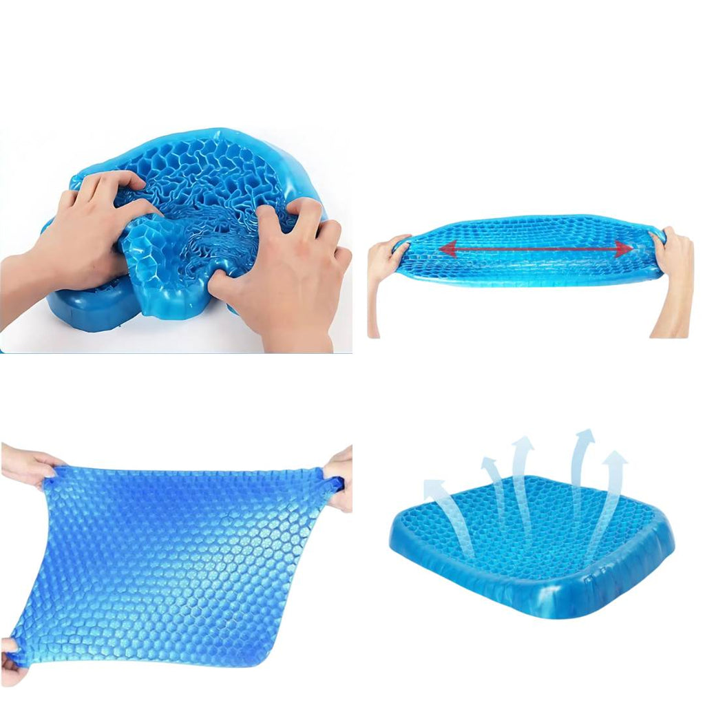Cuscino in memory foam e gel ErgoRelief per il supporto della zona lombare e del coccige