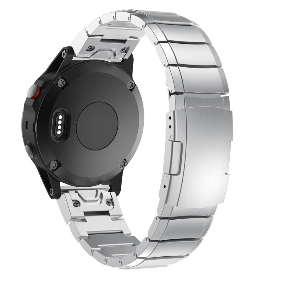 Pasek do zegarka z tytanowym powłoką DLC do serii Garmin Fenix, z magnetycznym zapięciem Kireya