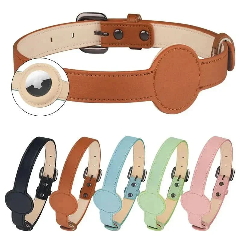 Collar para perro con soporte integrado para AirTag para seguridad y estilo - Fioriscas