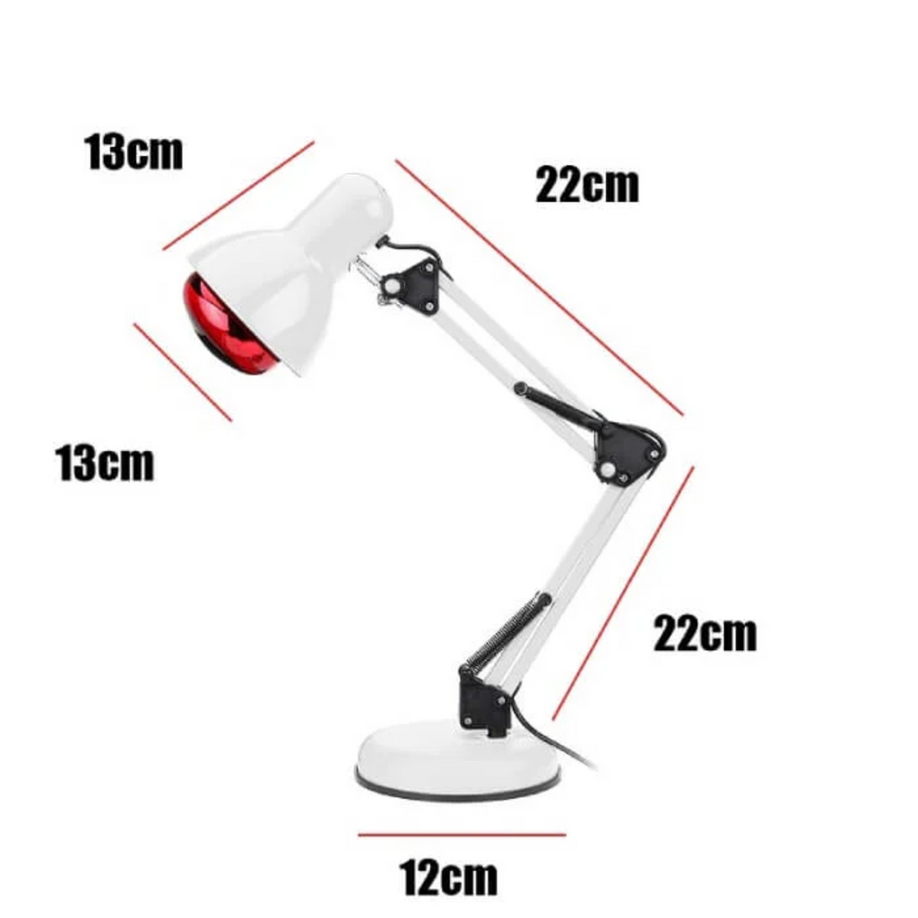 Regulowana lampa podczerwieni NovaGlow ze stojakiem do domu