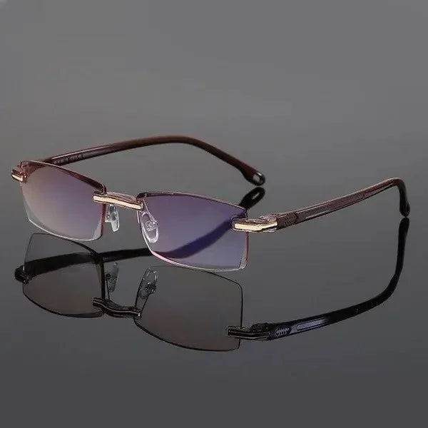 Multifokale Lesebrille, NovaLume-TR90-Fassung, Doppelpack