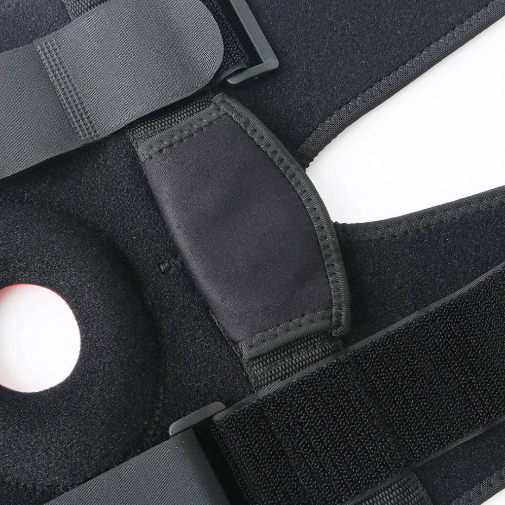 OrthoSustain-Knieorthese mit offener Patella und Doppelscharnieren für aktive Bewegung
