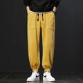Creston Corduroy Joggers, Soft Stretch Fit With Drawstring Waist