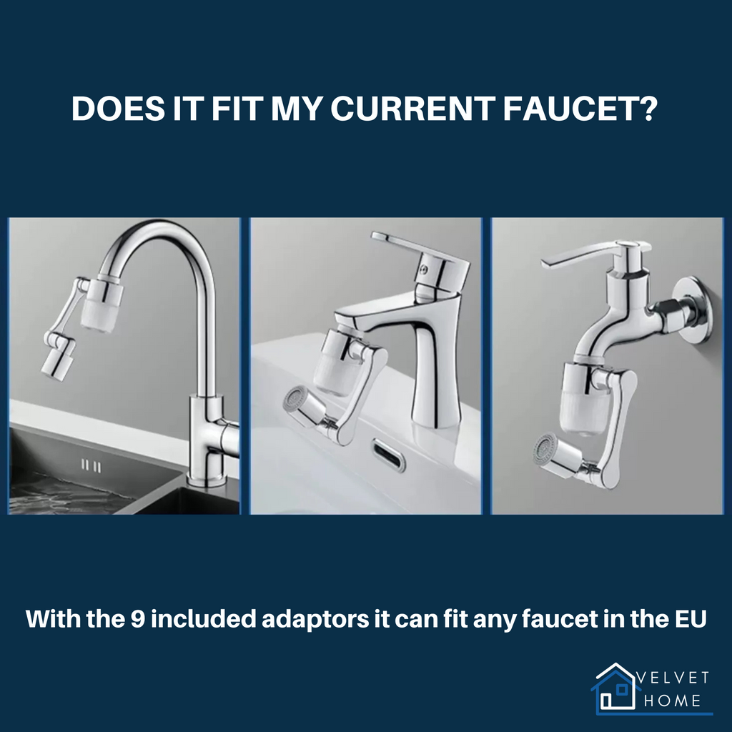 Smart Filtered Kitchen Faucet With 360° Swivel Spout