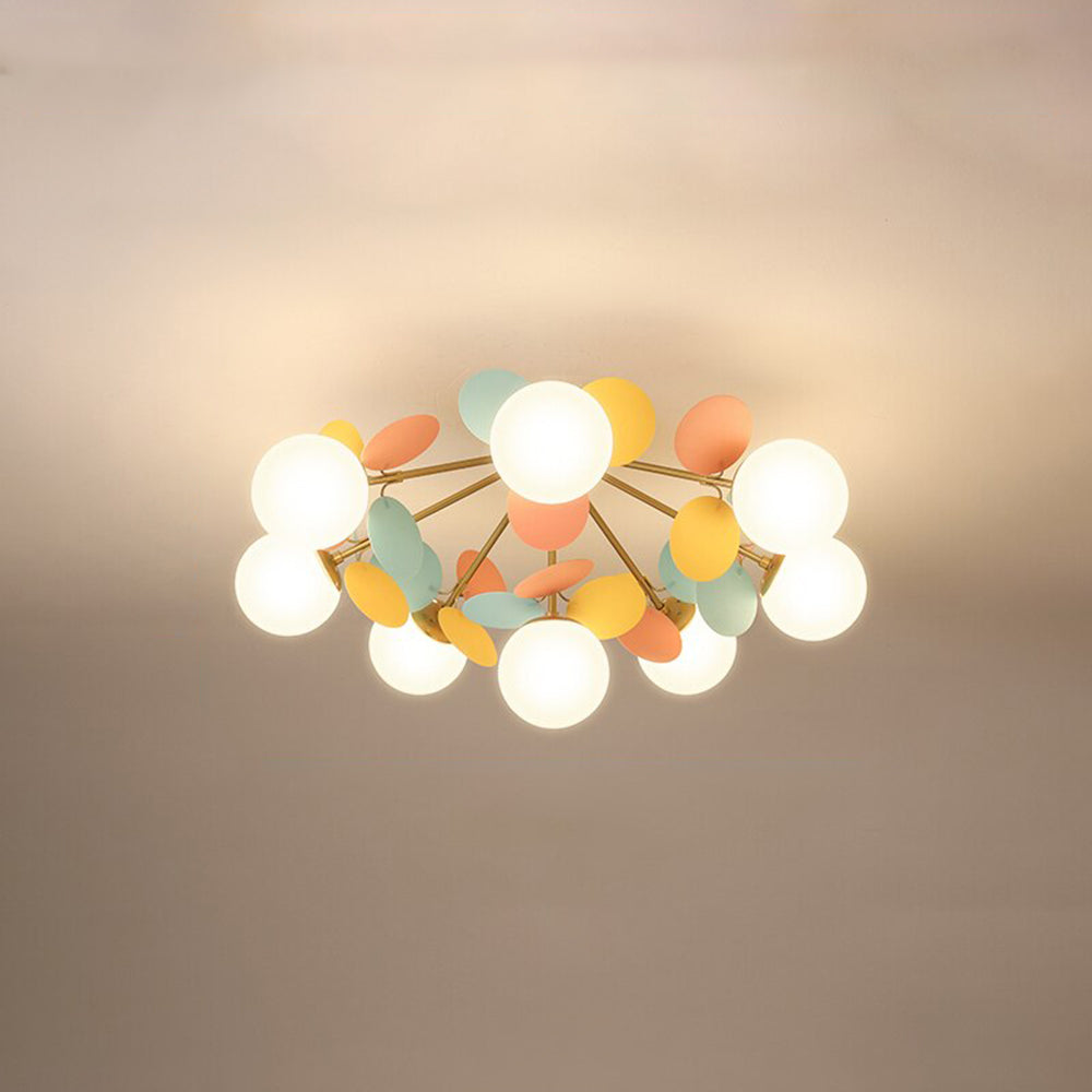 מנורת תלייה מאקריליק AstraLumen, תאורת LED זוהרת לחדרים מודרניים