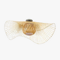 Nokari Rattan Pendant Light, Boho Japanese-Inspired Warm Glow