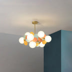 מנורת תלייה מאקריליק AstraLumen, תאורת LED זוהרת לחדרים מודרניים