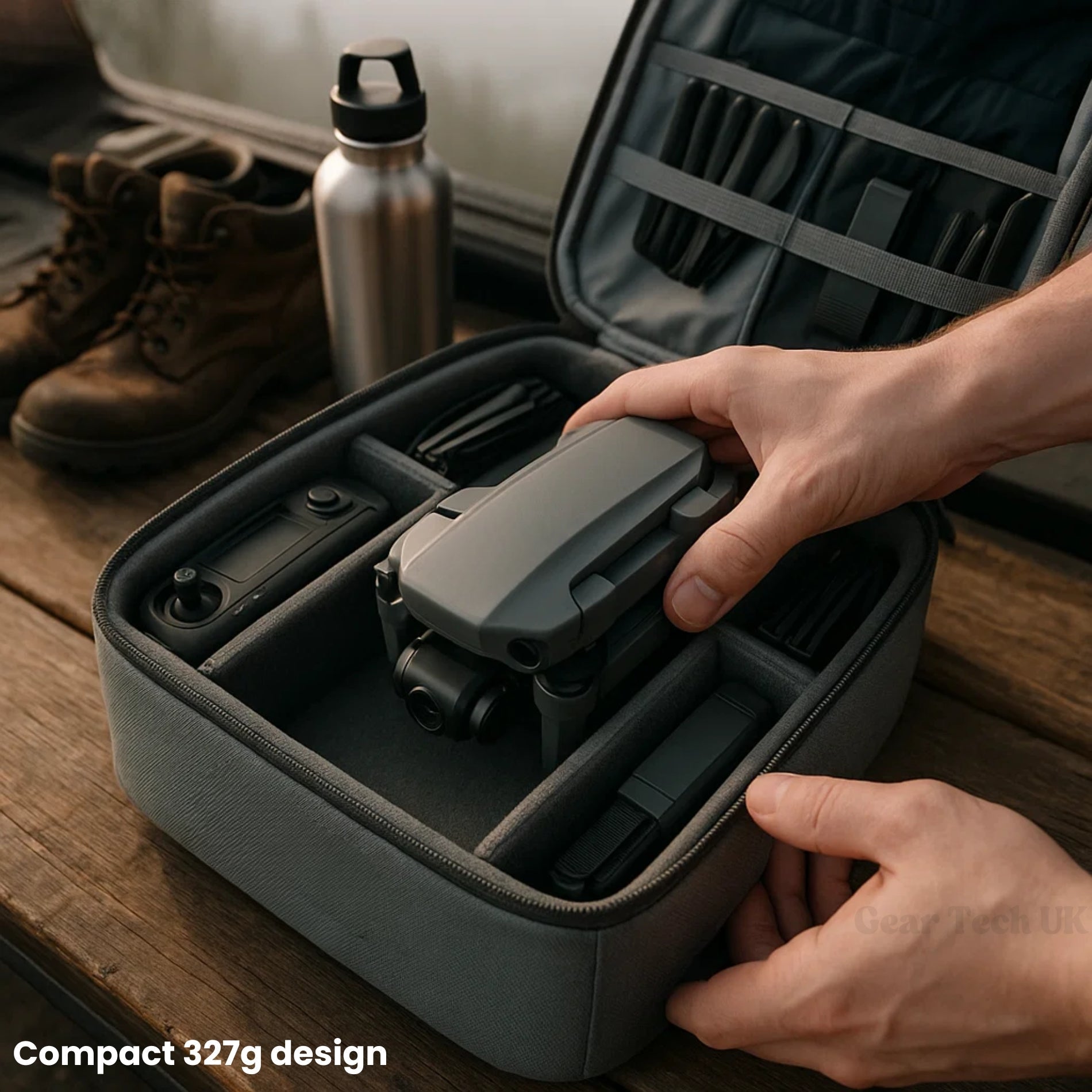 Altaris Aero Drone Pro, dobbelt 8K-kamera, GPS-stabiliseret flyvning