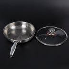 Titanium-Bratpfanne mit beschichtungsfreier Antihaftoberfläche, 11 Zoll