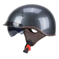 AeroShield Street Helmet With Flip-Down UV Visor, DOT-Approved ABS Shell