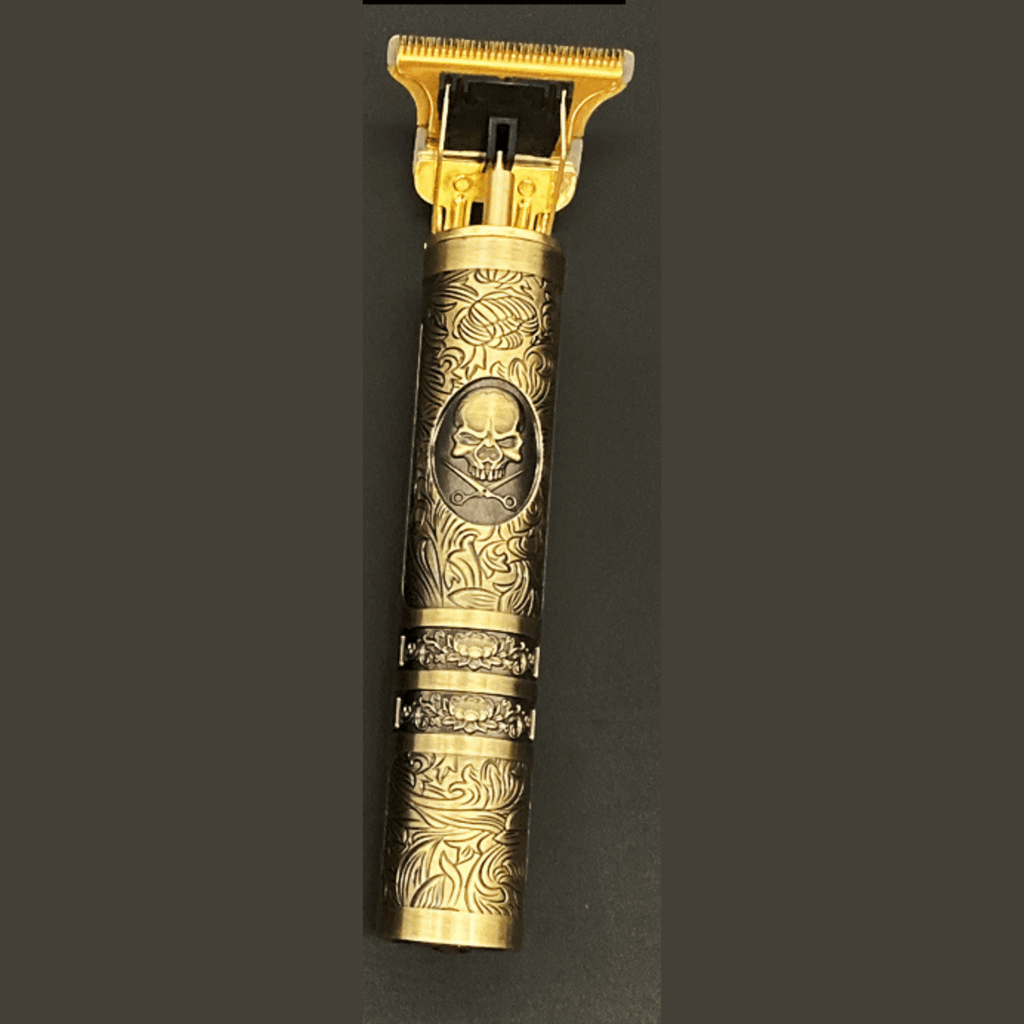 Rasoio vintage per barba con batteria e taglio di precisione per barba e capelli - Fioriscas