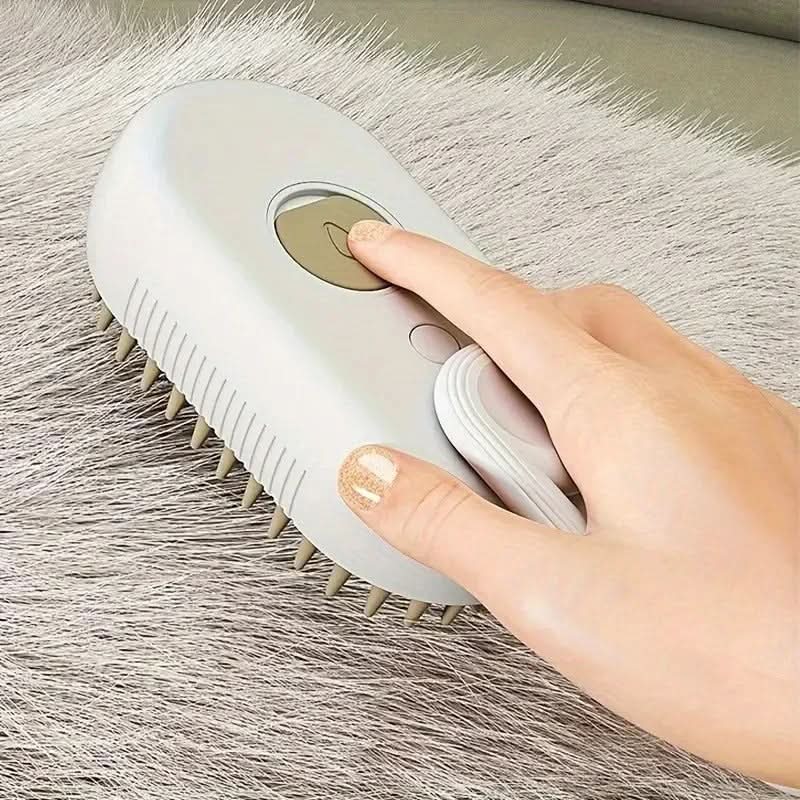 Pente a vapor para pelo sedoso em cães e gatos - Fioriscas