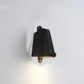 Ray Industrial Metal Bell Shaped Indoor Wall Lamp, Black/Grey/Coppery/Aluminum | Fioriscas