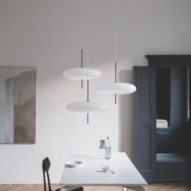 Quor Nordic Modern Oval Single Pendant Light | Fioriscas