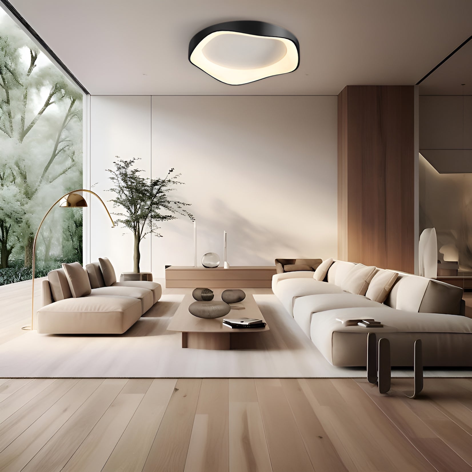 Fernbedienbare Decken- oder Wandleuchte, Virelli 3-Farben-LED-Leuchte