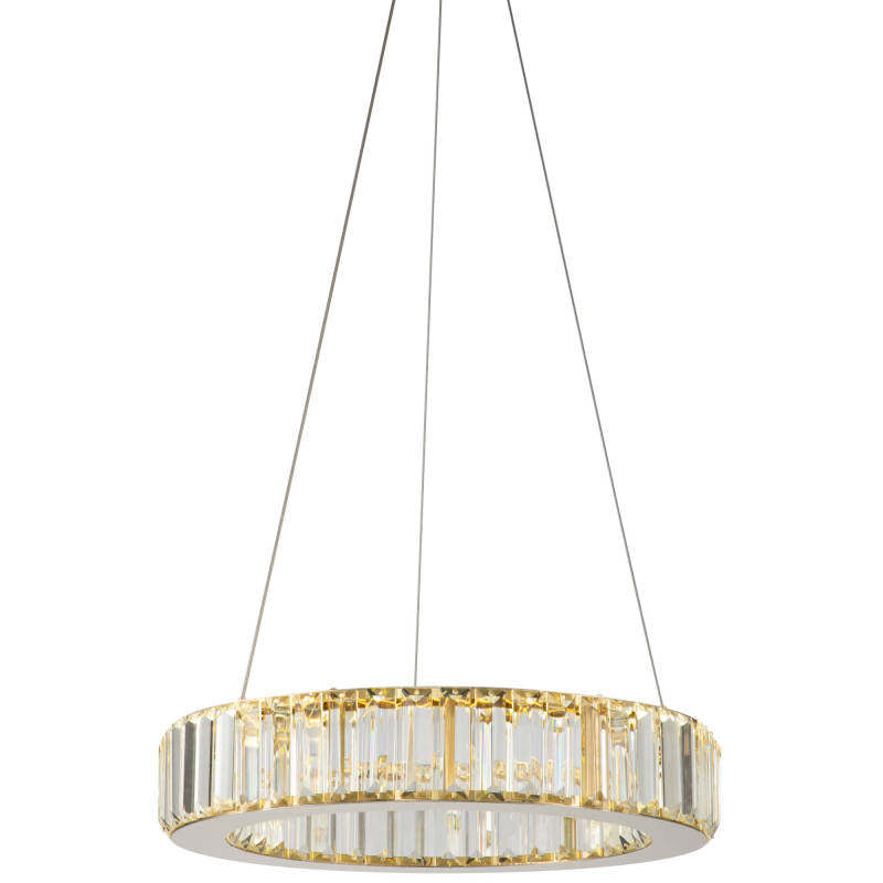 Kristy Elegant Round Crystal Chandelier, Clear | Fioriscas