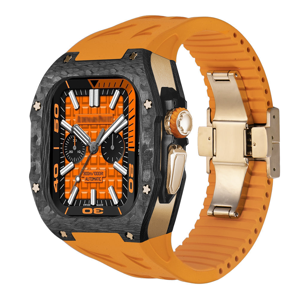 Novex Apple Watch Ultra Case, Titanium & Carbon Fiber Build